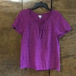 Studio Works Purple Blouse